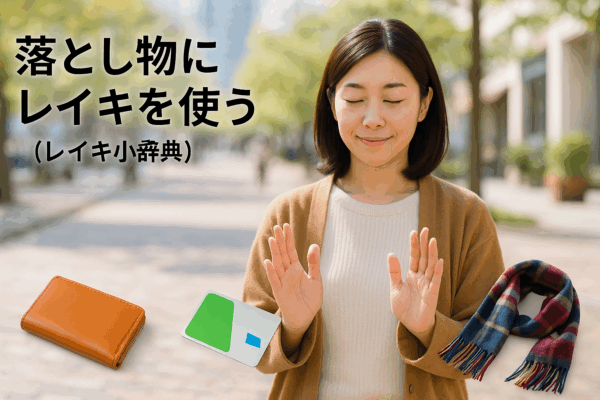 落とし物にレイキを使う（レイキ小辞典）