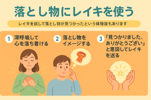 落とし物にレイキを使う2