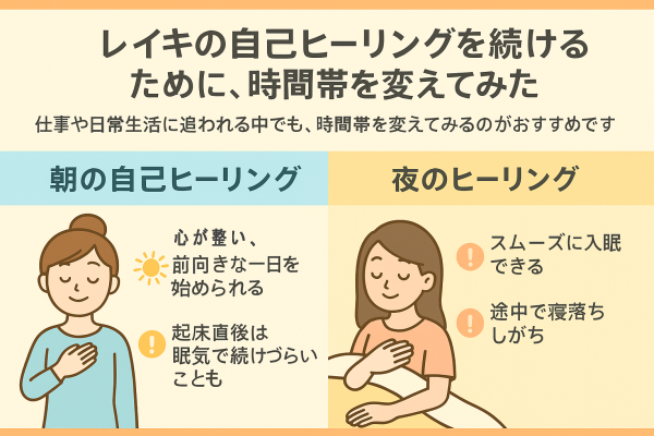 自己ヒーリングの時間帯2