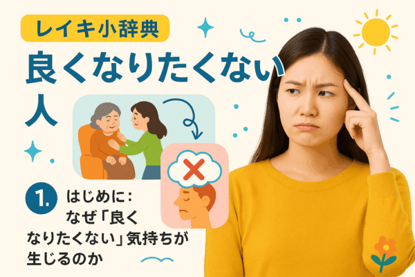 良くなりたくない人（レイキ小辞典）