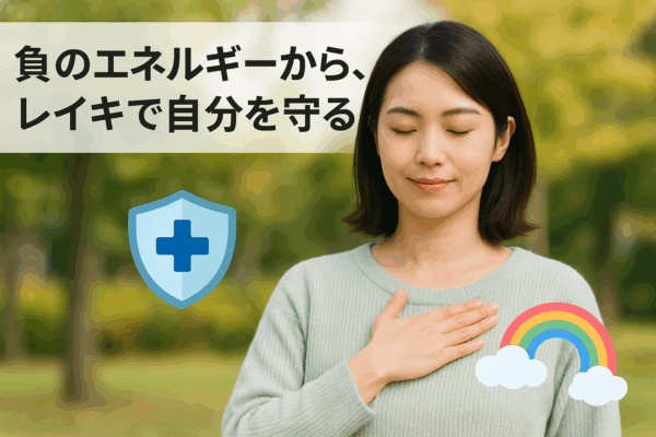 負のエネルギーから、レイキで自分を守る