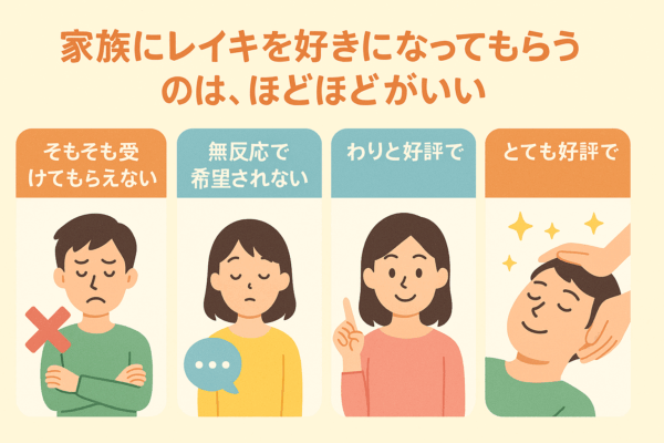 レイキを好きになってもらうのは、ほどほど2