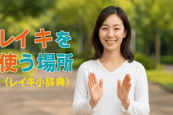 レイキを使う場所（レイキ小辞典）