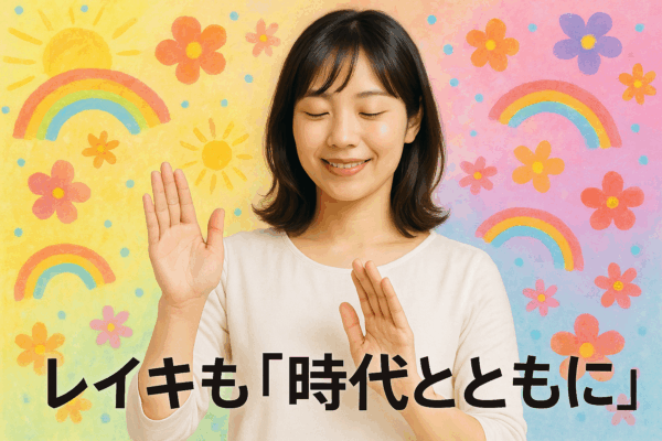 レイキも「時代とともに」