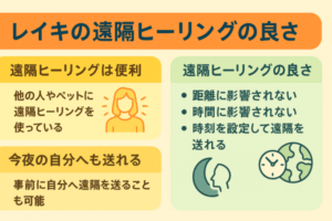 遠隔ヒーリングの良さ