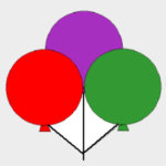 ヒーリング「風船の部屋」ロゴ